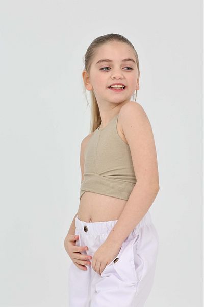 LePold Кръстосана моделна блуза за момиче