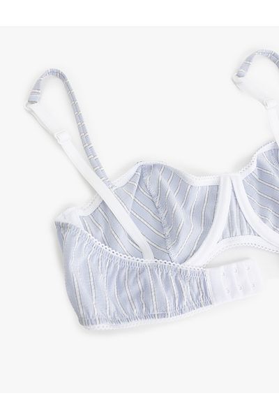 Koton Sutien fără căptușeală cu sârmă, cu fundă