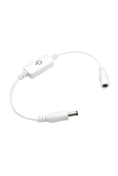 Motorobit DC 12-24V 6A Dokunmatik On-Off 30cm Anahtarlı Kablo 5.5x2.5mm