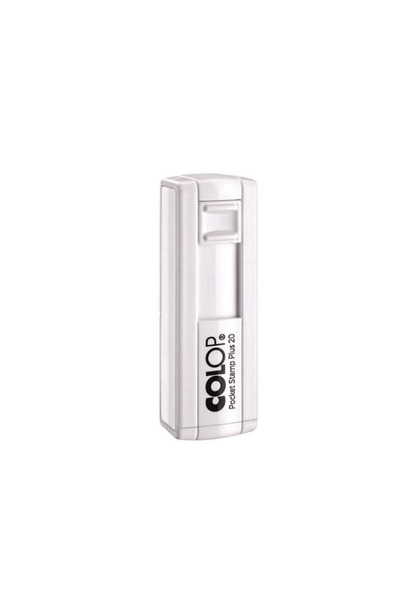 Colop CEP20 KAŞE BEYAZ KASA SİYAH KEÇE - 14X38MM
