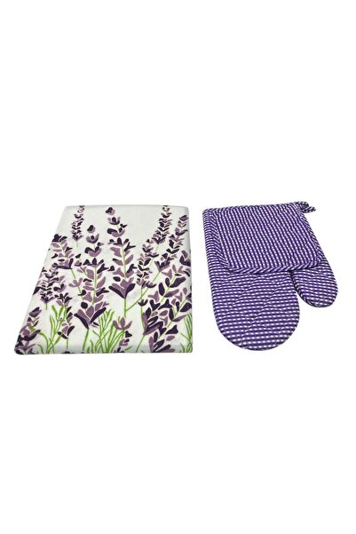 CENGİZ ÇEYİZ Nur 3 Parça Mutfak Önlük Seti