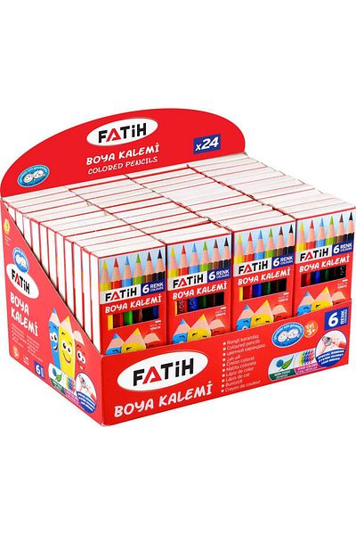 Fatih 6-Color Dry Paint - Full Size