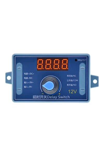 Motorobit 12V Zaman Ayarlı Röle Modülü 32 Modlu - Kutulu