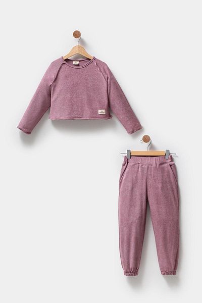 Coco & Bamboo Loose Bottom Top Children's Set