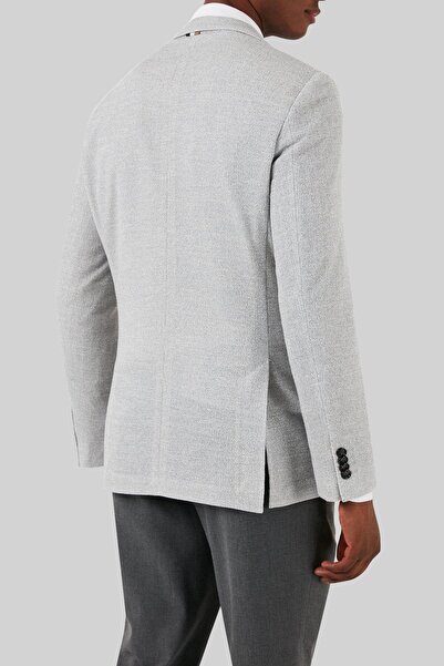 BOSS Jaye Erkek Regular Fit Blazer Ceket Gri