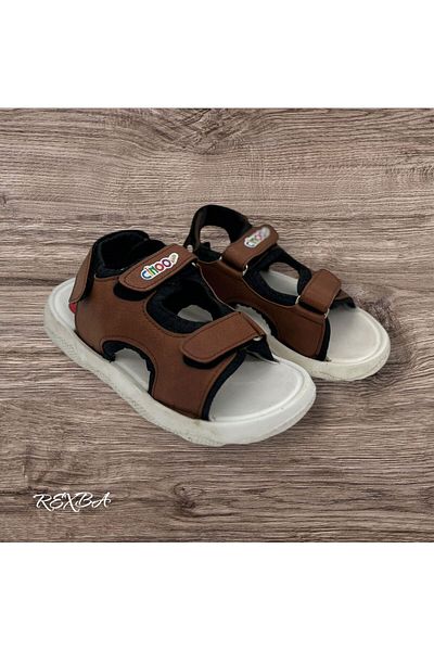 Rexba Кафяви детски сандали