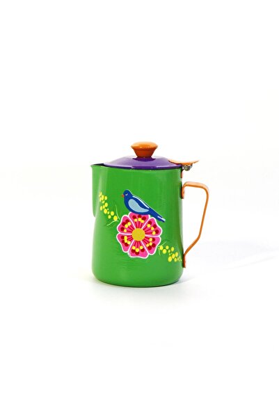 DEDEMİN EMAYELERİ YEŞİL KAHVE DEMLİĞİ