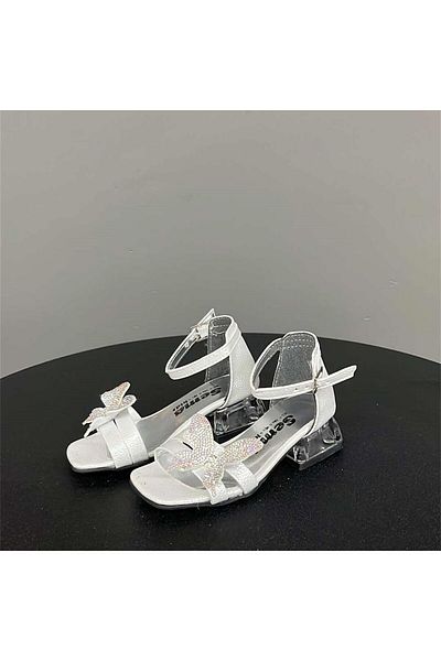 jadeer Pantofi cu toc fluture Sema pentru fete Sedef KT124 26-