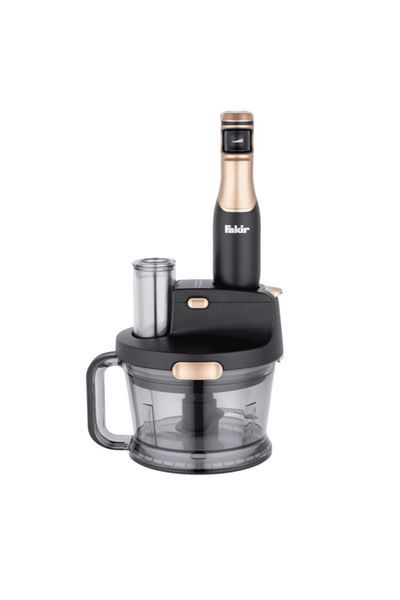 Fakir Food Processor 1.5 L Large Bowl, Turbo Function, 4 Blade Blender Head