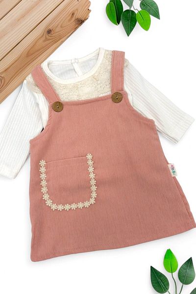 VOY KİDS Baby Girl Seasonal Bloomer with Accessories