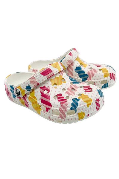 SAPS SAPS All Over Candy Printed Clogs - Multicolor