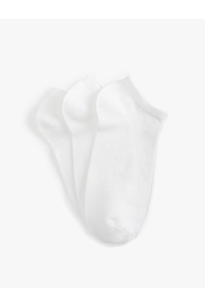 Koton Set of 3 Basic Booties Socks