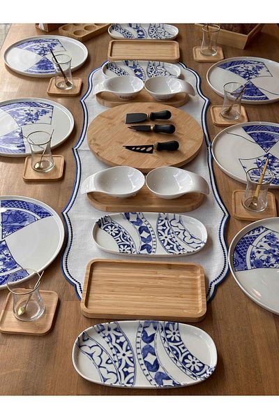 ROSSEV Marino 44 Piece Breakfast Set - for 6 People