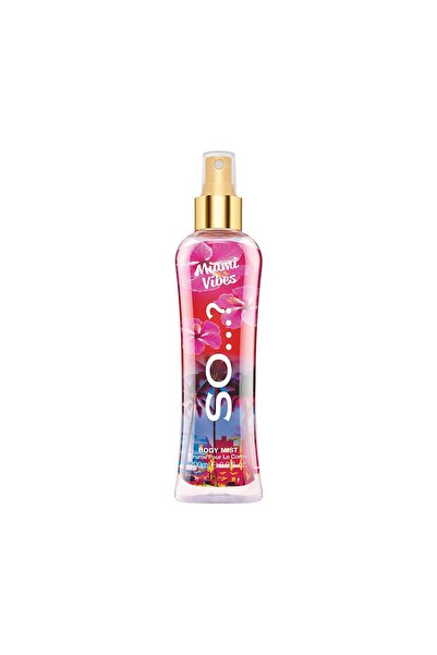 SO …? Summer Escapes Womens Miami Vibes Body Mist Fragrance Spray 200ml