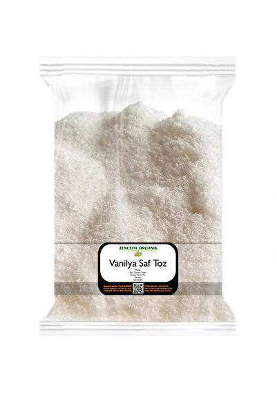 Zencefil Organik Saf Toz Vanilya 250 G Taze Ve Kaliteli Ürün Şekersiz Saf Van...