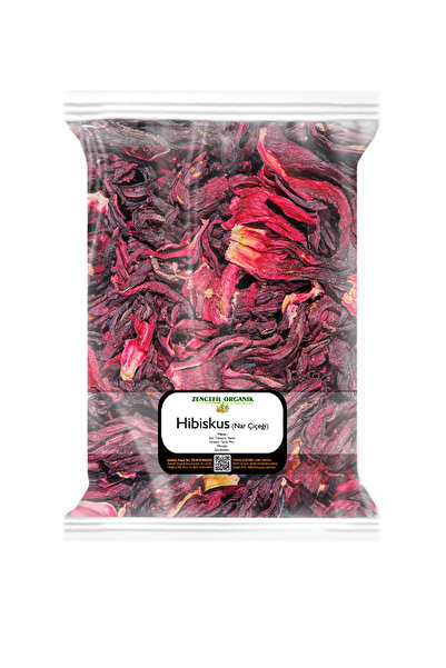 Zencefil Organik Hibiskus Nar Çiçeği 1. Kalite 1 Kg. Kaliteli Ürün Bamya Çiçe...