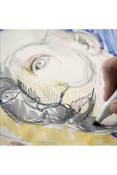 art liva Marker și hârtie de desen 25x35 190gr 100 coli
