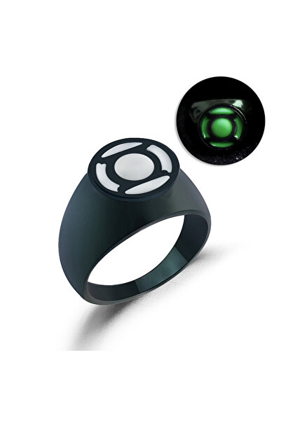 Choice 7 R00025 فيلم الفوانيس الخضراء خواتم مضيئة مجوهرات عصرية للرجال والنسا...