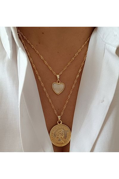 banunun takı tasarımı Necklace Set of 2