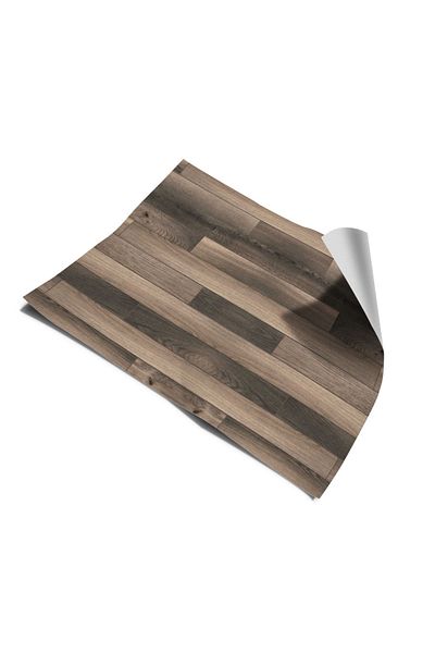 Bigaimaj 60cm X 100cm Folie cu model parchet din lemn cu laminare autoadeziva