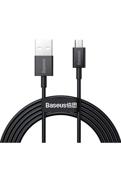 Baseus Superior Series Fast Charging Data Cable USB to Micro 2A 2m Black