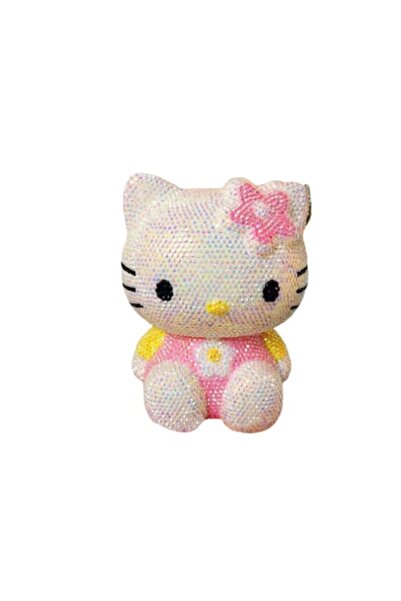 NETAVANTAJ Hello Kitty 3d Kendin Yap Diy Elmas Mozaik Yapıştırma Figür Kumbara