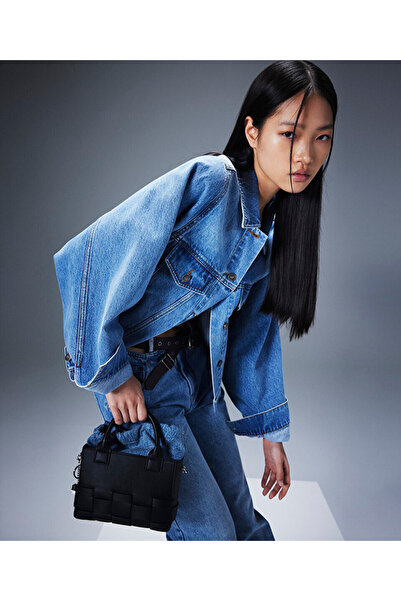 Twist ESKİTME EFEKTLİ JEAN CEKET