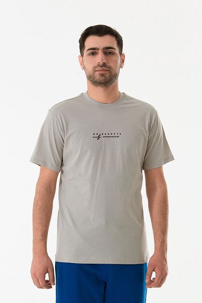 Fulla Moda Μπλουζάκι με ανάγλυφο εμπριμέ λαιμόκοψη