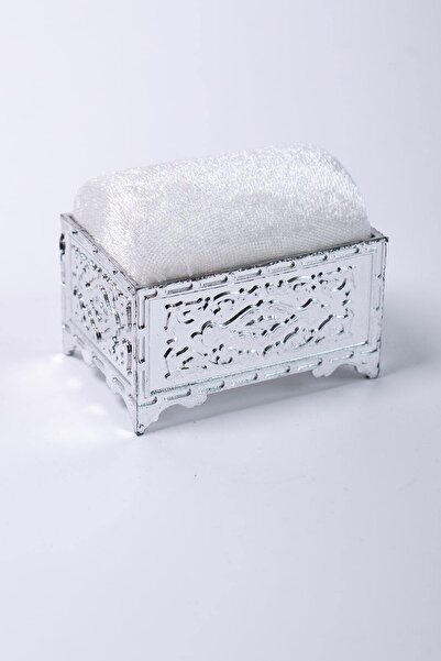 HÜRREM BONE Taş Eşarp Şal Iğnedanlık Kadife Gümüş Sandık 5006_46