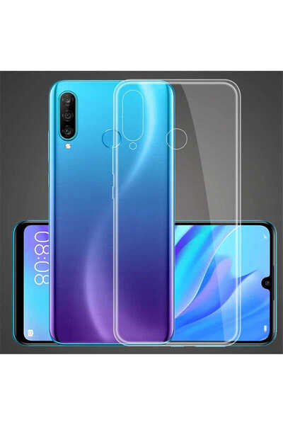 Techaks جراب هواوي هونر 20 لايت غطاء سيليكون زور سوبر - عديم اللون