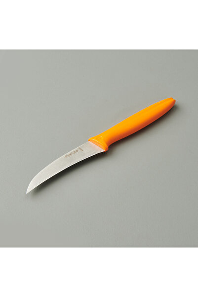 PİRGE Pirge Kıvrık Soyma Bıçağı - Turuncu - 9 cm