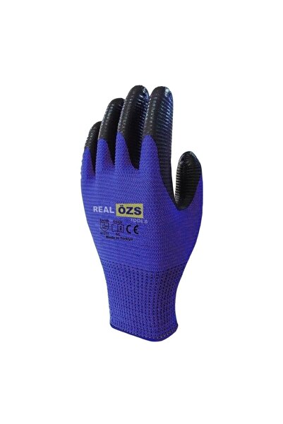 Real Özs Zebra Iş Eldiveni Lateks Kaplama