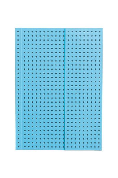 Paper-Oh Circulo Black on Grey A6 Unlined Wrap Closure 128 Pages 100gsm Notebook (Pack of 2)