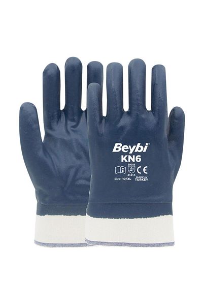 Beybi Kn6 Size 10 12 Pieces Petrolist Gloves (3121X) Raster
