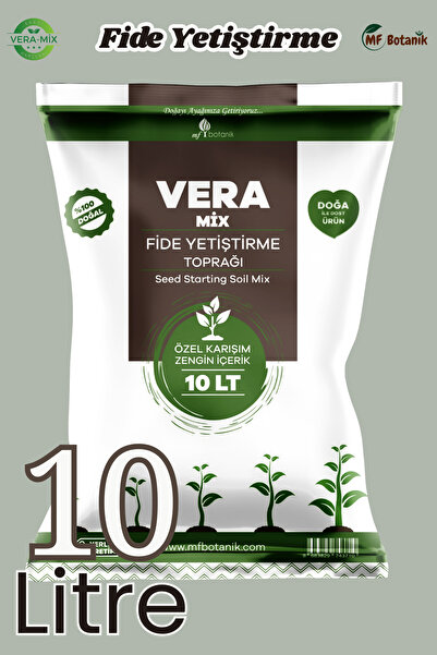 MF Botanik Sebze Fide Yetiştirme Toprağı 10 Litre Tohum Çimlendirme Harcı
