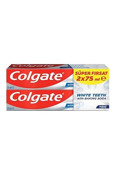 Colgate 75 ml X 2 Pack Printed Rainy Toothpaste - White Shoes