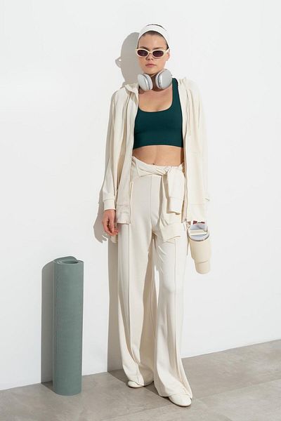 KADRİYE BAŞTÜRK Oversize Cardigan - Modal Knitted Door