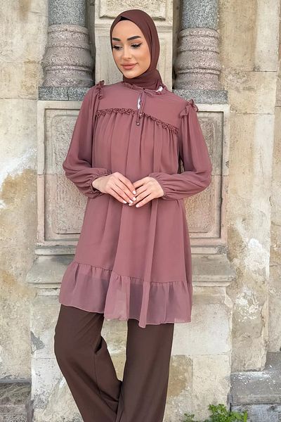 julude البني الجبهة التعادل كشكش جبر مفصلة الحجاب الشيفون سترة