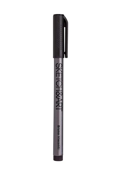 Bruno Visconti Black Liner Set - 9 Pieces "Sketch&Art"