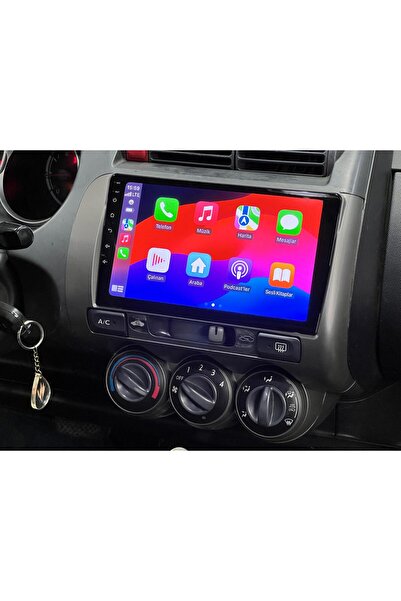 Carnavi HONDA JAZZ-CİTY KABLOSUZ CARPLAYLİ ANDROİD MULTİMEDYA ve GERİ GÖRÜŞ K...