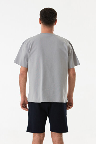 Fulla Moda Μπλουζάκι Basic Crew Neck Oversize