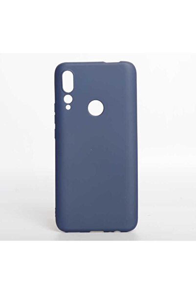 Techaks غطاء حماية سيليكون لهاتف هواوي Y9 برايم 2019 من زور بريميير - أزرق داكن