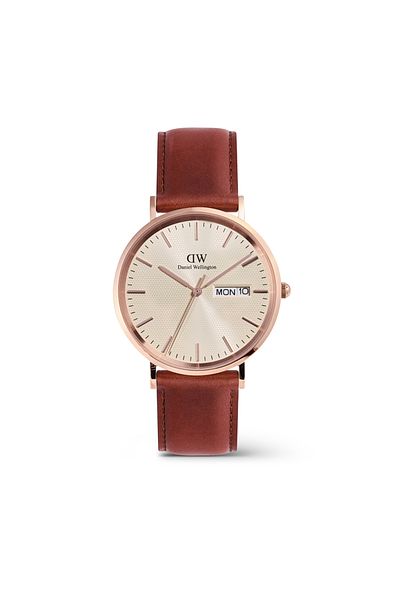 Daniel Wellington Klassische Tagesanzeige Herrenuhr DW00100829