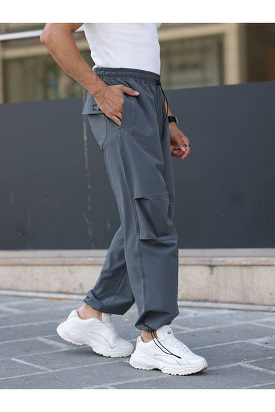 Dr Dnm Remix Men's Parachute Fabric Baggy Pants