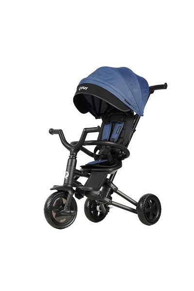 QPLAY Tricicleta ultrapliabila Qplay Nova Niello Albastru