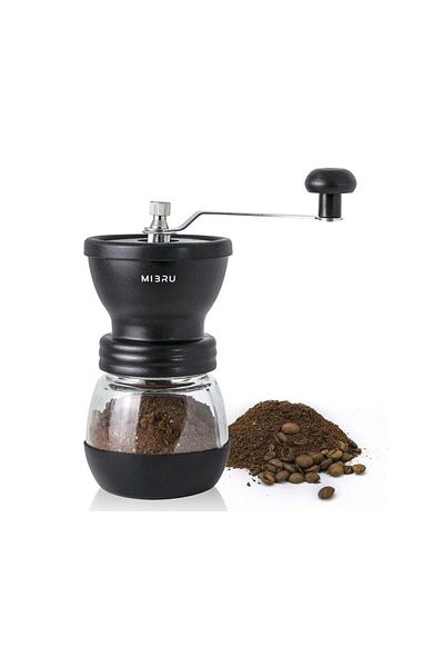 MIBRU V60 Coffee Set 10 Piece Coffee Drip Coffee Making Kit Premium Pour Over Manual Grinder Dripper
