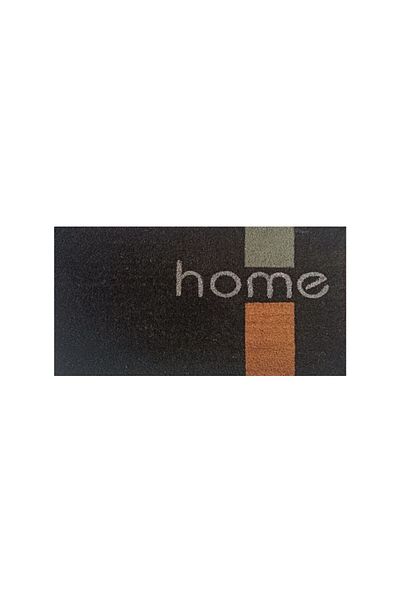 GizHome Giz Home Black Geometric Koko Mat