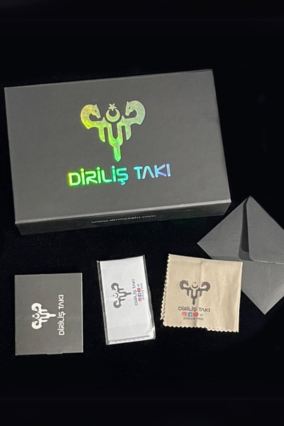 Diriliş Takı Baget Taşlı Sallanan Gümüş Küpe