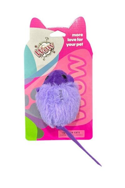 WOW لعبة قطة على شكل فأر صوتي