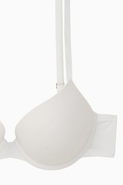 Wonna Andes Basic-Double Push Up Micro sutien cu sârmă cu căptușeală suplimentară - 2527-alb